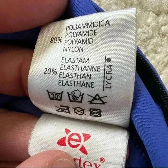 Swix Cross Country Ski Snow Shirt 1/4 Zip Purple Men’s Size Medium Active - Picture 8 of 16